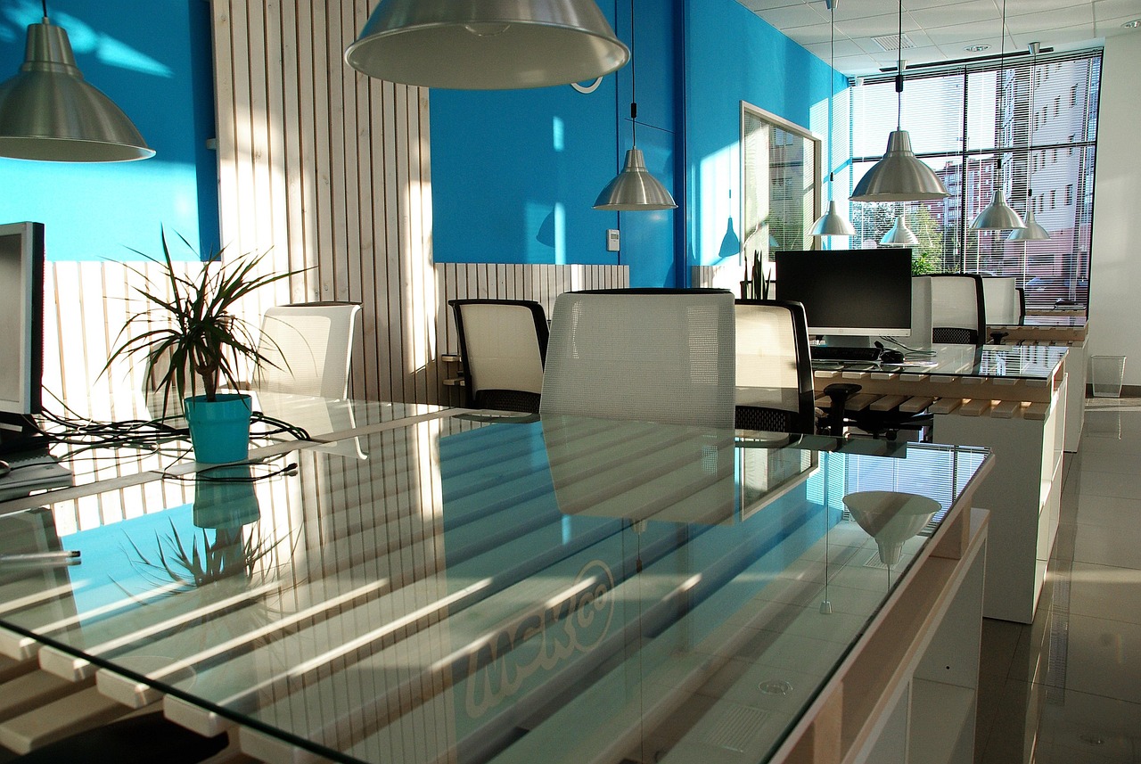 Client and advisor meeting in an office